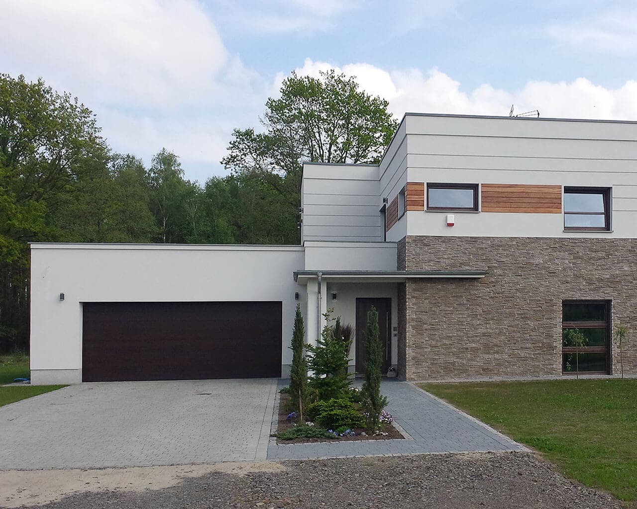 Дом из газобетона «Альянс» 240 м²