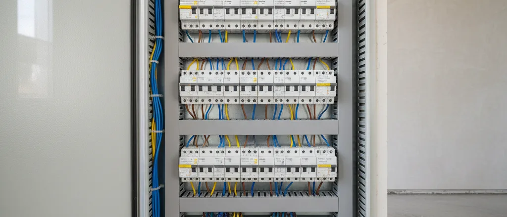 Электрощит ABB в доме