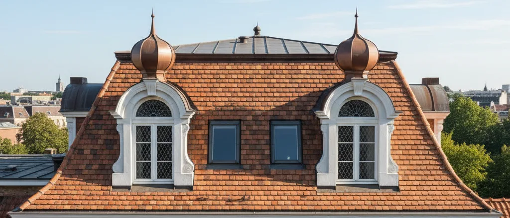 Мансардная крыша с окнами Velux
