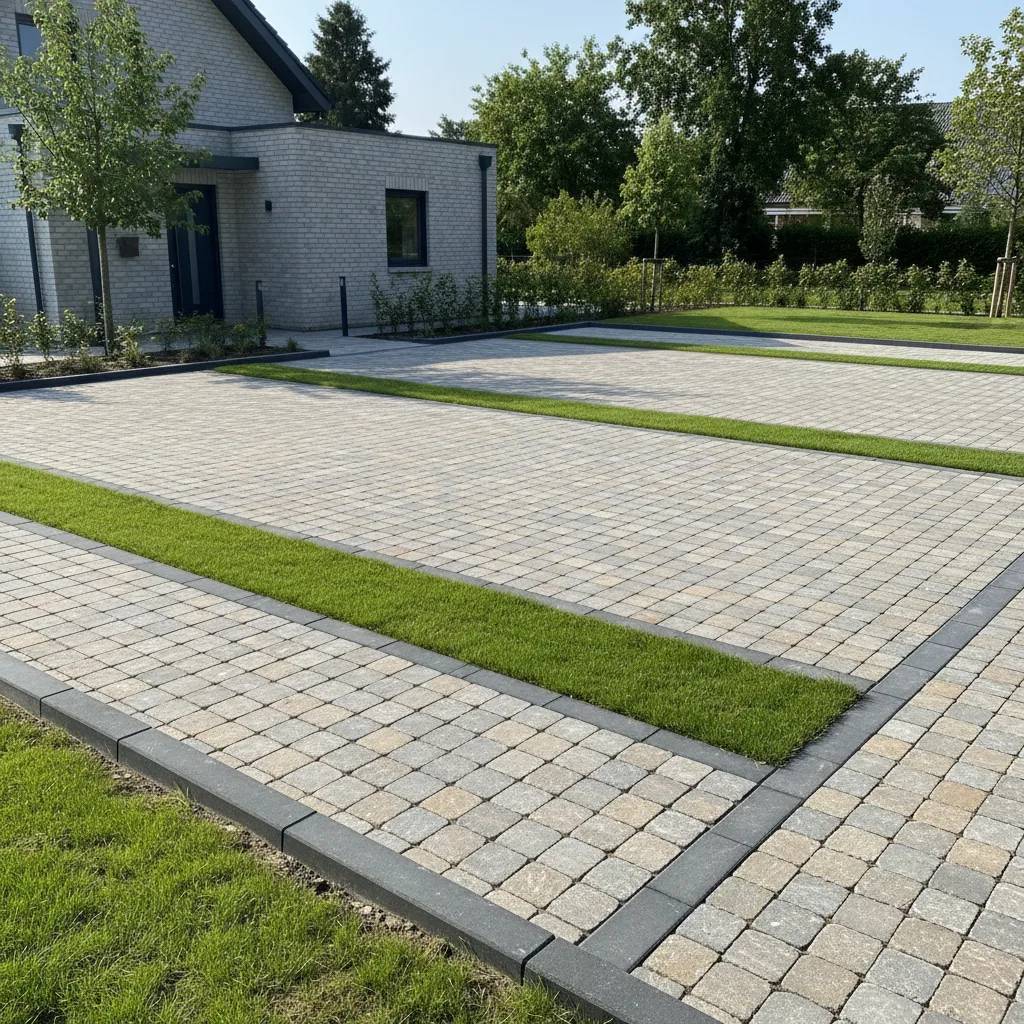 Парковка брусчатка