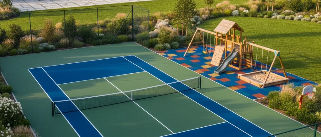 Спортивные и детские зоны