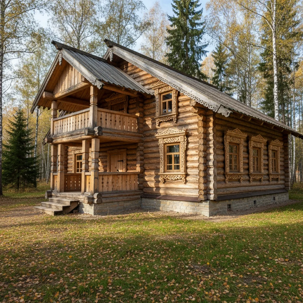 Русский сруб